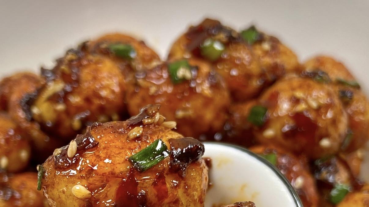 葱花虎皮鹌鹑蛋外酥里糯，Q弹美味！