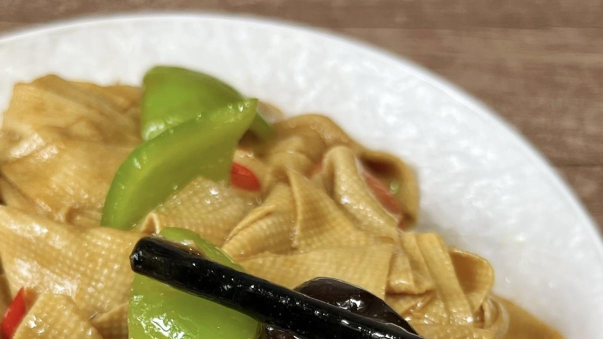 干豆腐这样做太下饭了，嫩滑鲜香