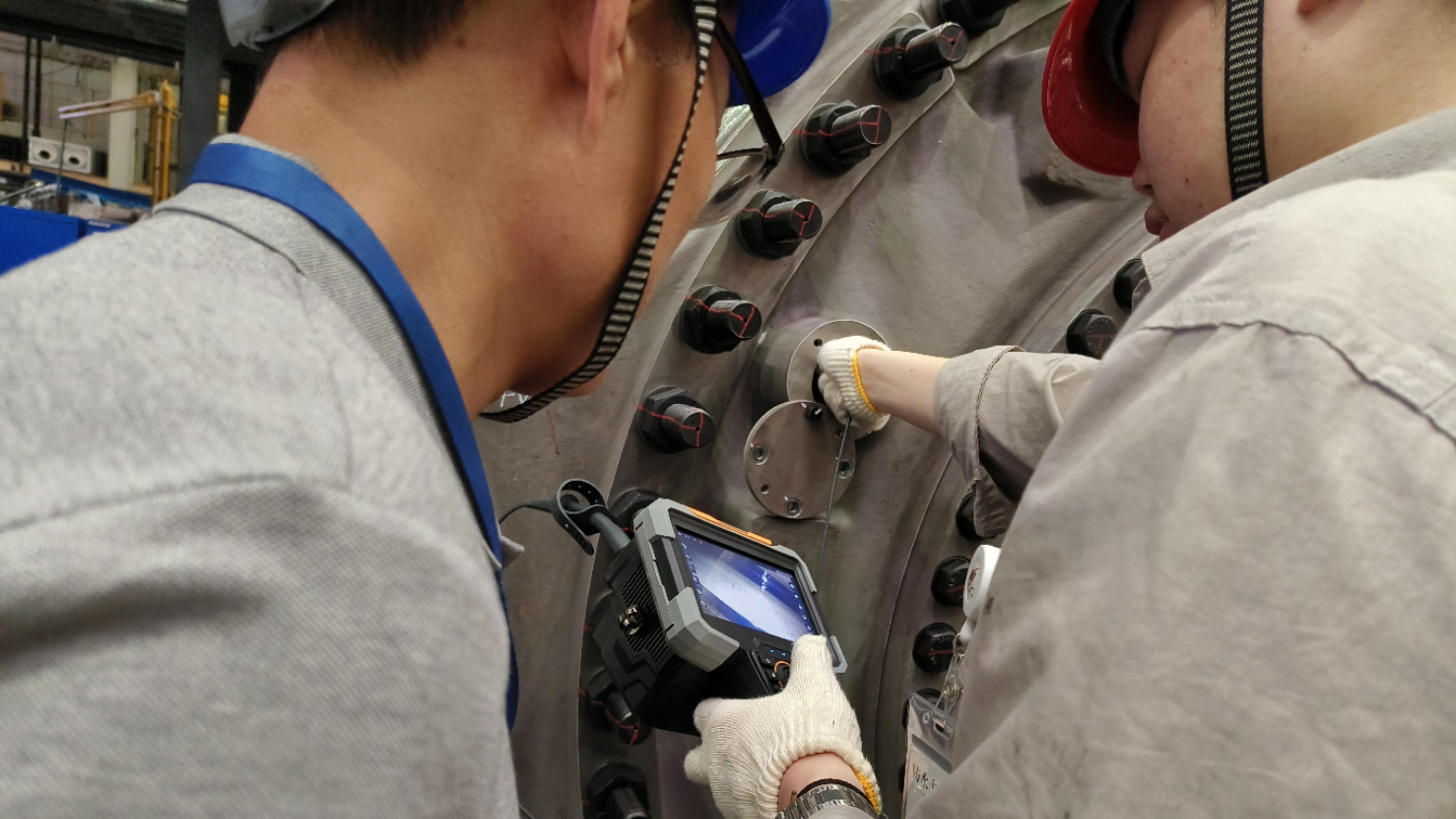 严寒下的风机守护者：工业内窥镜