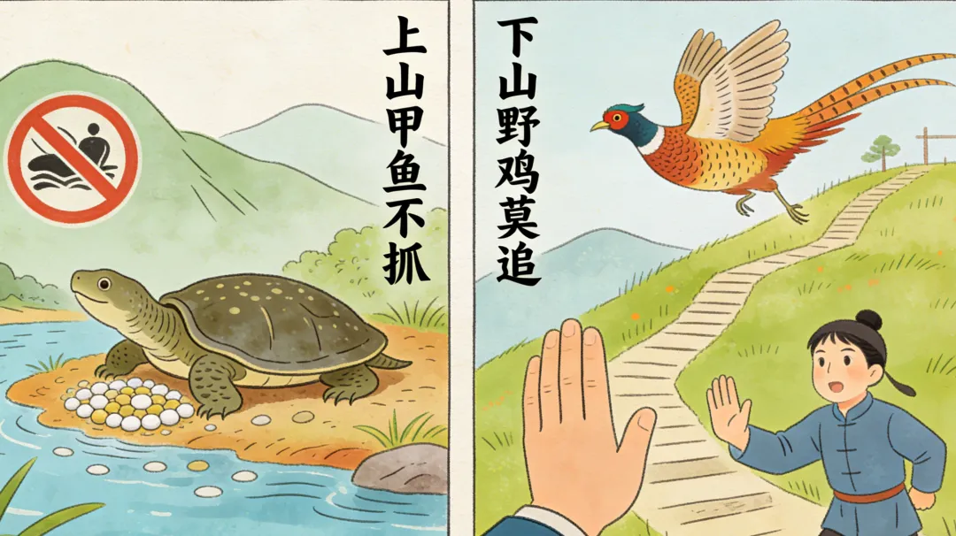 别犯糊涂！老话告诫“上山甲鱼不抓，下山野鸡莫追”，早懂早受益