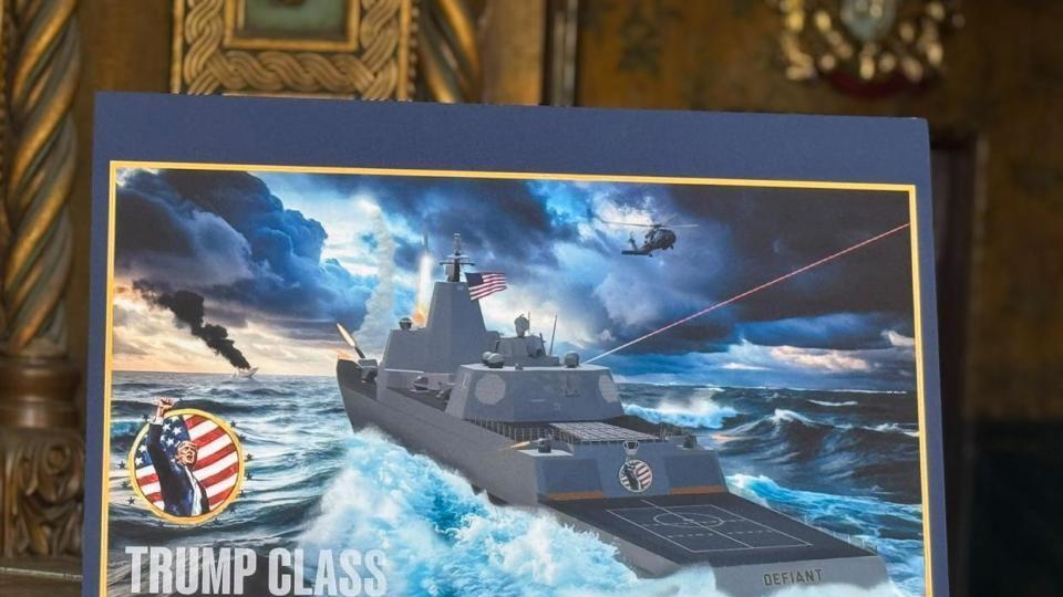 特朗普打造超级战舰，要在敌人中“引发恐惧”