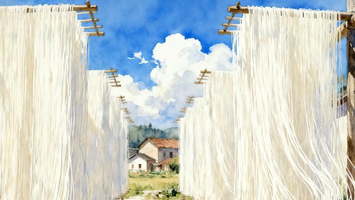 山西挂面：牵起岁月的银丝细缕​