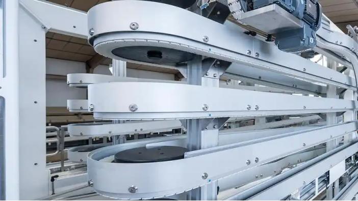 产线输送就怕突然停机？柔性链板线：给你不一样的安全感