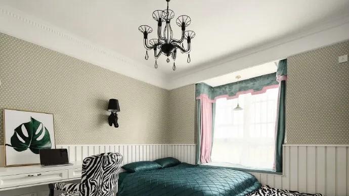 120平米经典美式风新房，简约装修大气又温馨，入户就感觉温馨