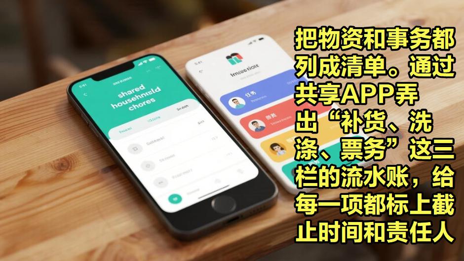 任务双轨制：把家务当项目，不当情绪炸弹