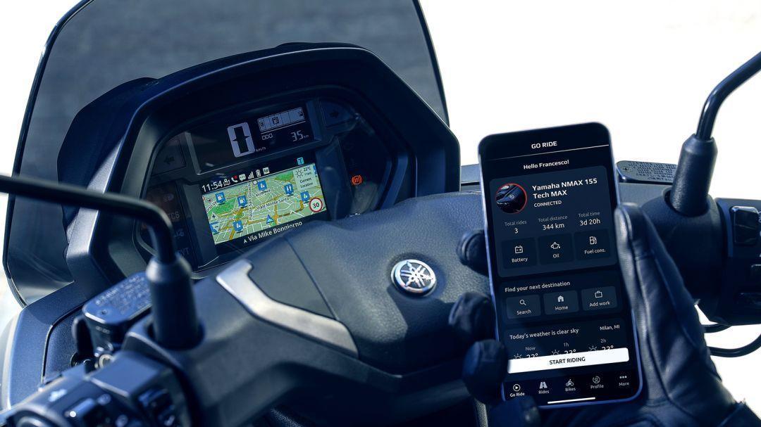 雅马哈NMAX Tech MAX国内专利申报，YECVT功能终于来了