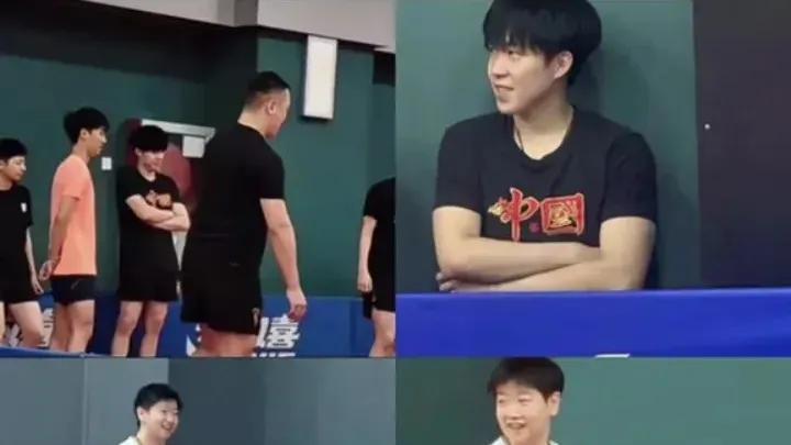 国乒体测又来了！看到马龙疯狂跳绳，我心都跟着一紧一紧的。孙颖莎更夸张，直播刚结束