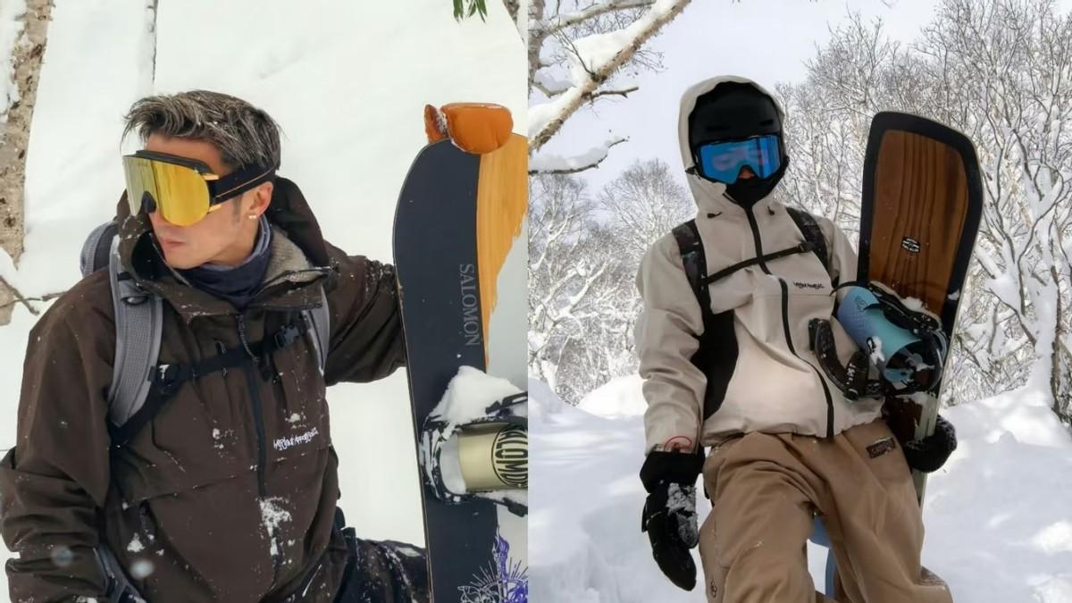 谢霆锋与俩儿子合影公开，父子三人一样高，宛如兄弟。
