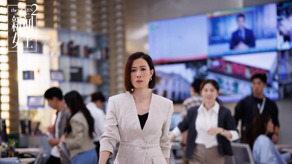 《新闻女王2》即将结局，佘诗曼与她的戏份惹人哭，卖惨也警示人