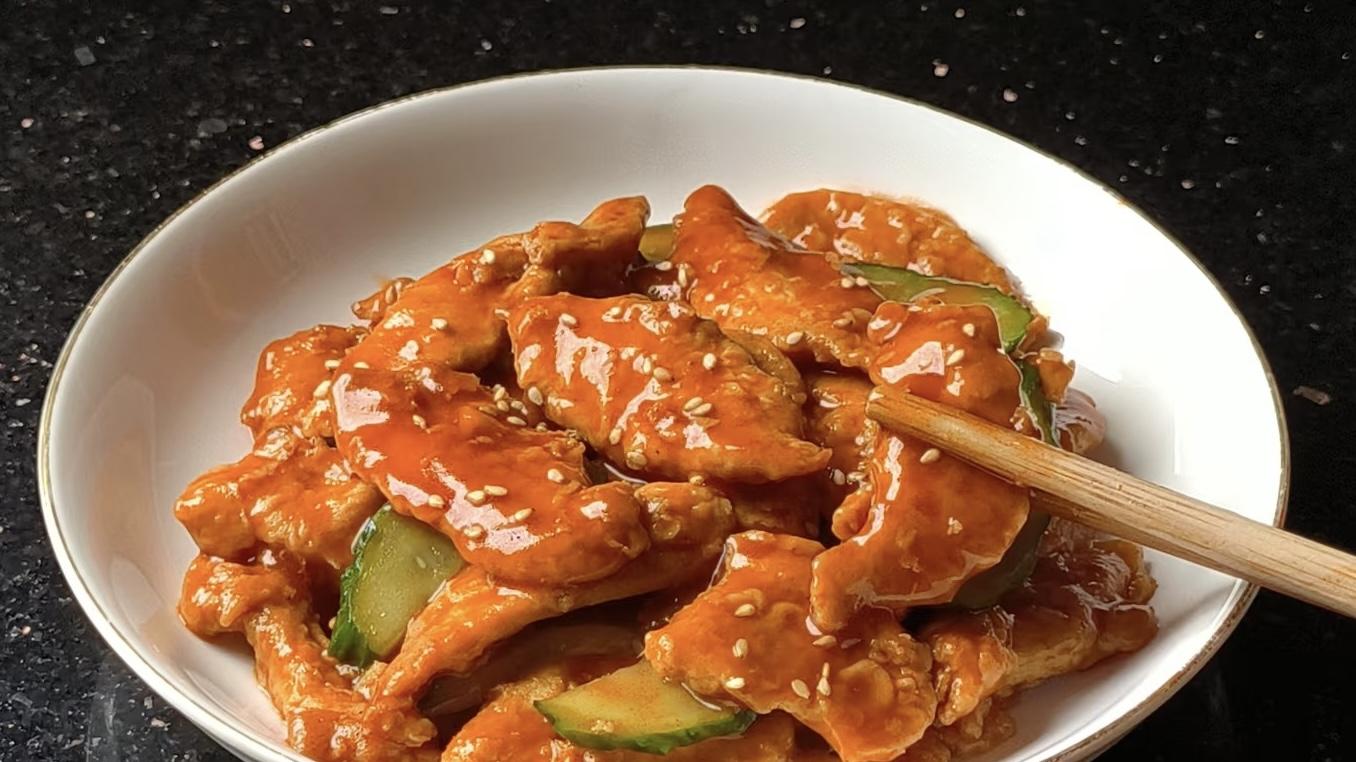 一口沦陷的糖醋鸡胸肉：酸甜挂汁，新手也能秒会
