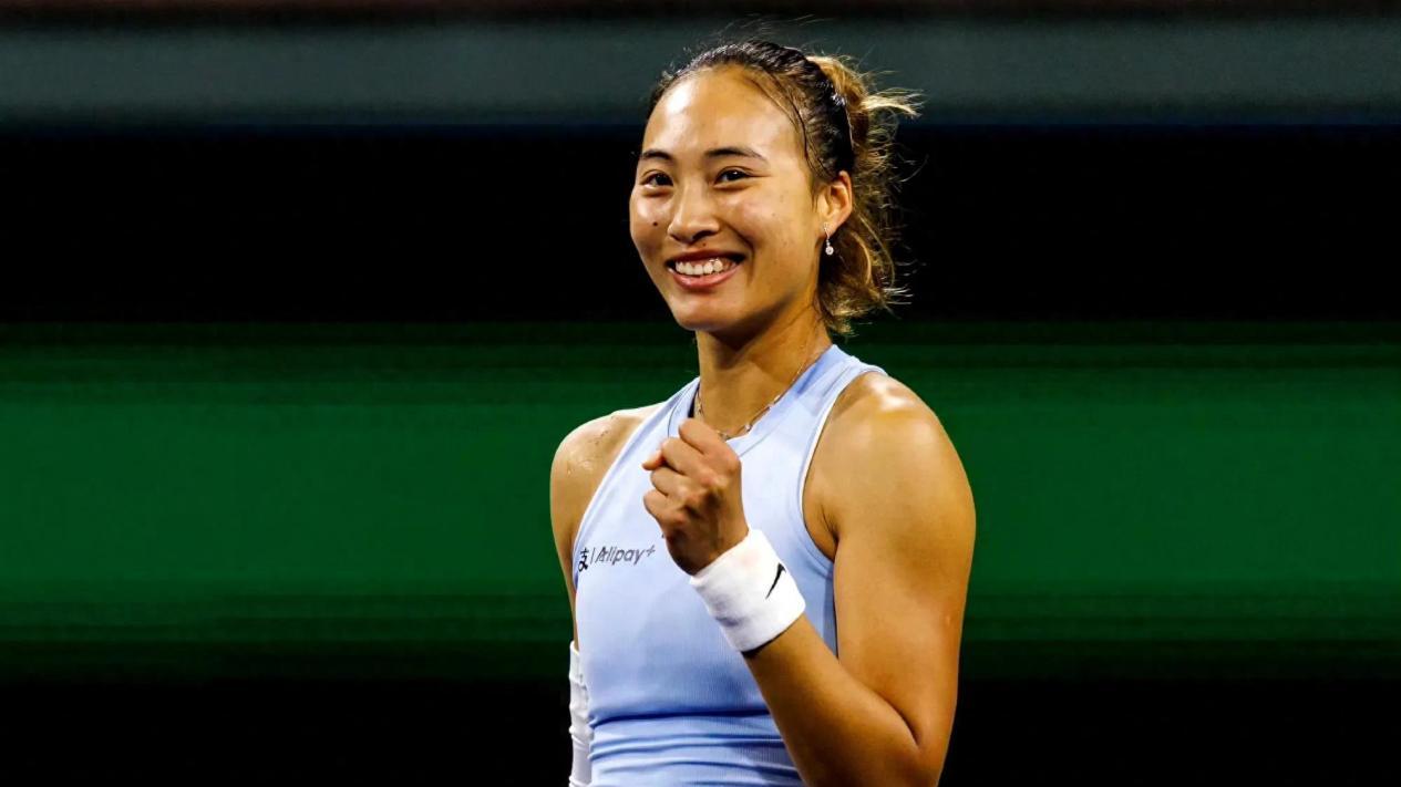 WTA1000迈阿密站—郑钦文2：0战胜劳伦戴维斯晋级32强！