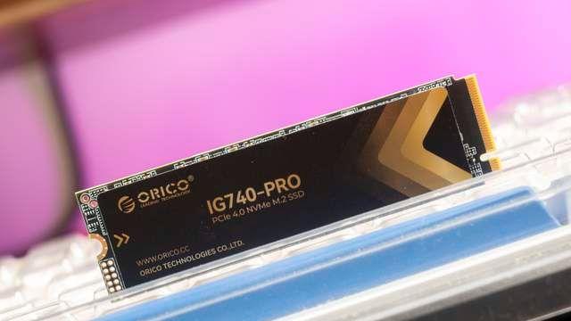 7400MB/s读速，国产存储真的站起来了，奥睿科IG740固态硬盘