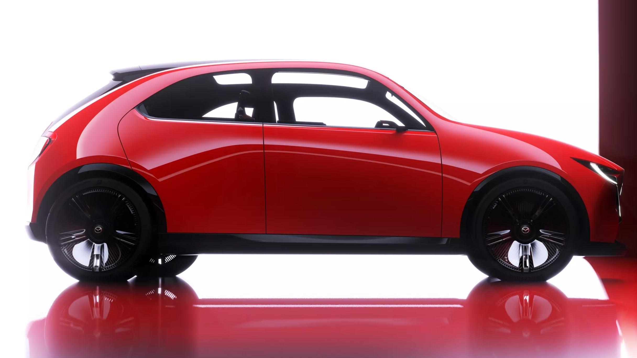 马自达发布概念车Vision-X Compact，把极简玩到了极致！