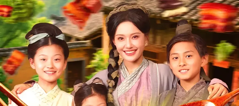 短剧《穿越荒年带女儿发家致富》全网热播, 荒年奇缘女儿致富记