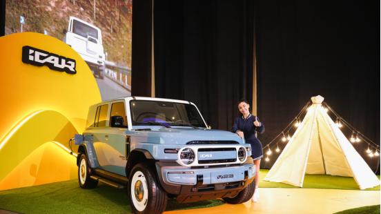 iCAR V23中东首秀：以“中国方盒子”征服全球市场的野望