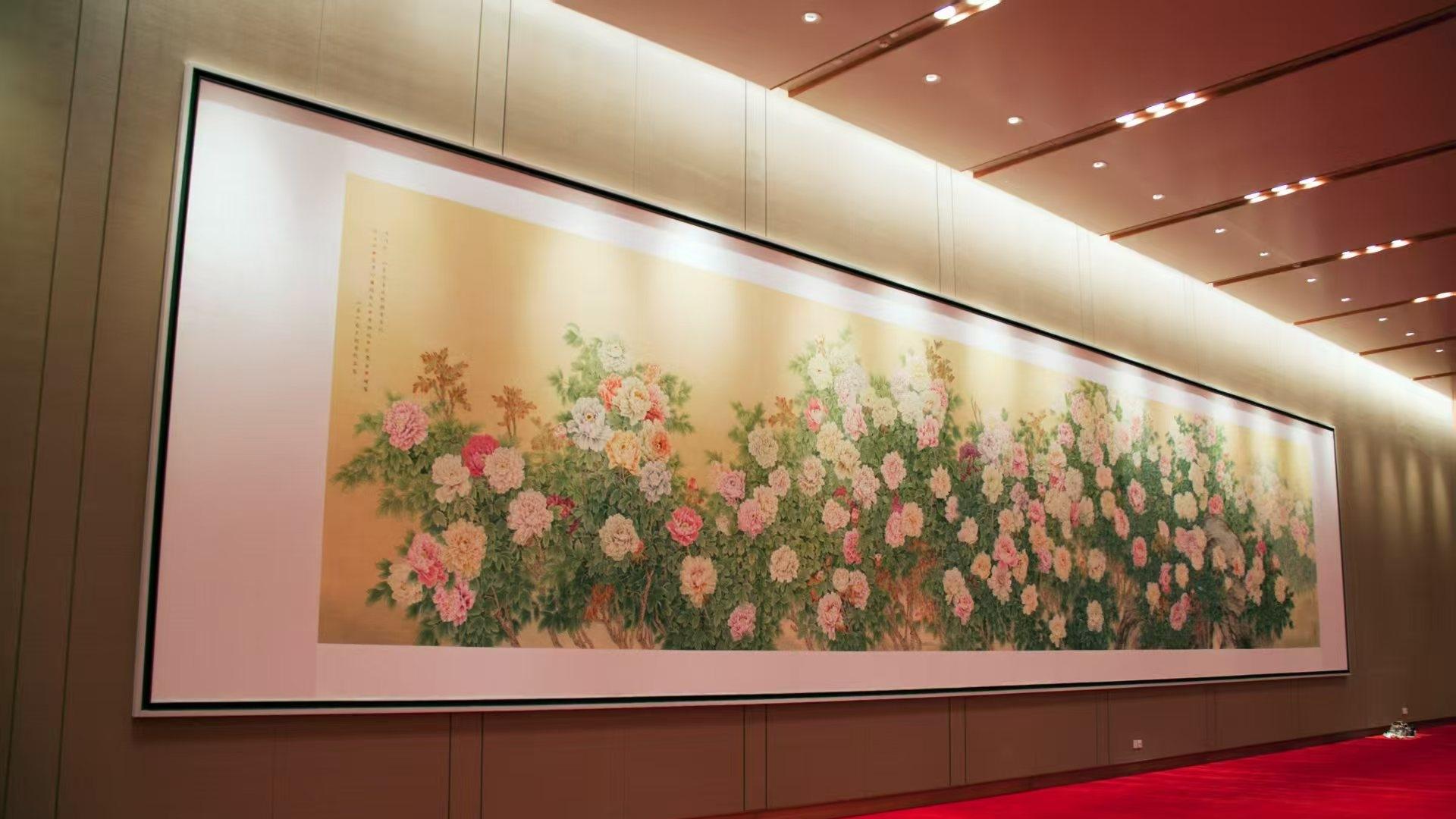 观菏泽｜从“惊艳世界”到“富裕乡土” 巨野工笔牡丹画绘就“双面锦绣”