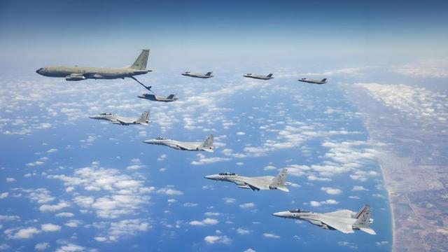 70架以色列战斗机在德黑兰上空飞行两个多小时，侮辱性非常强