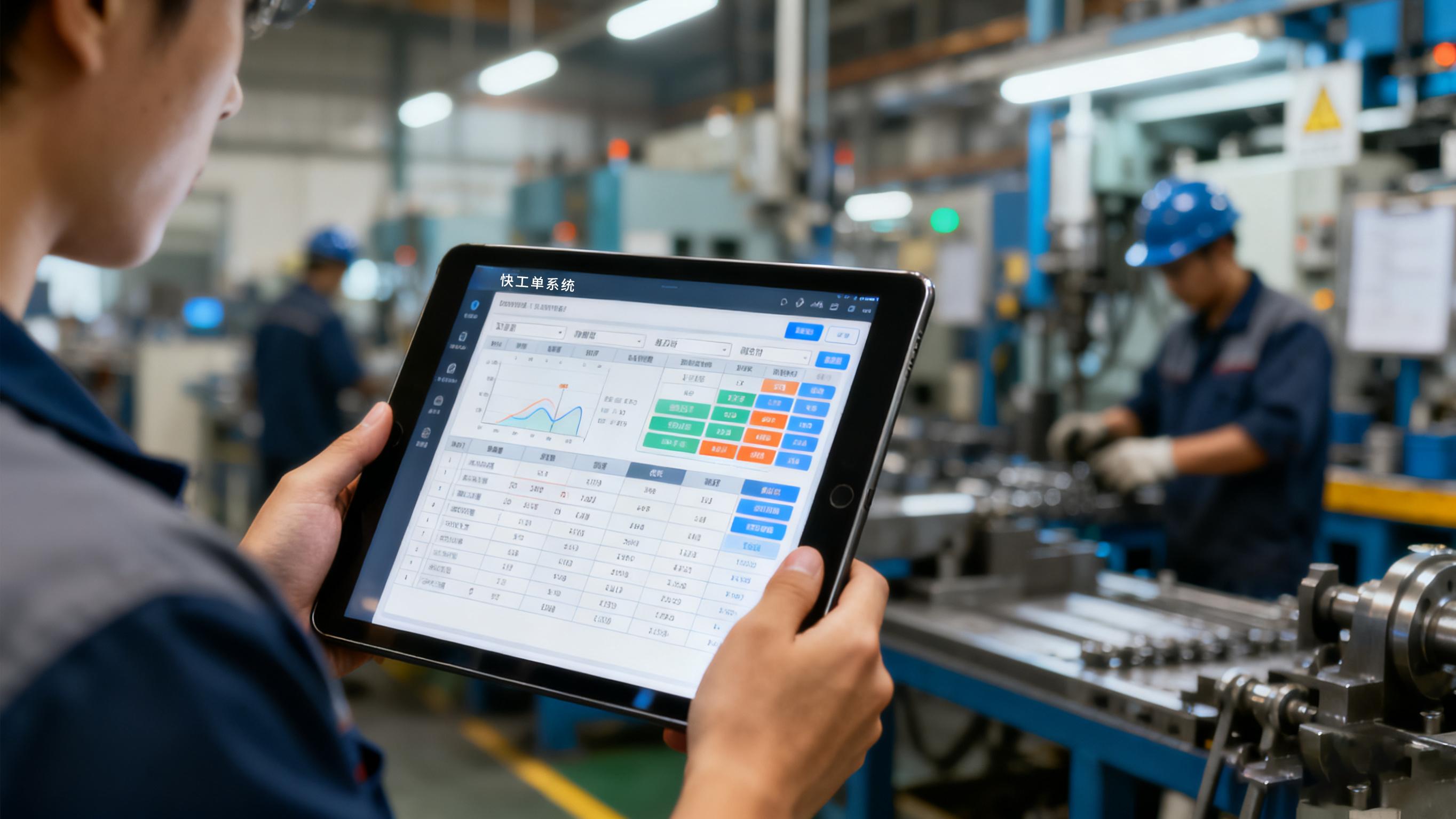 中小工厂陷管理困局？快工单系统助力一体化运营破局