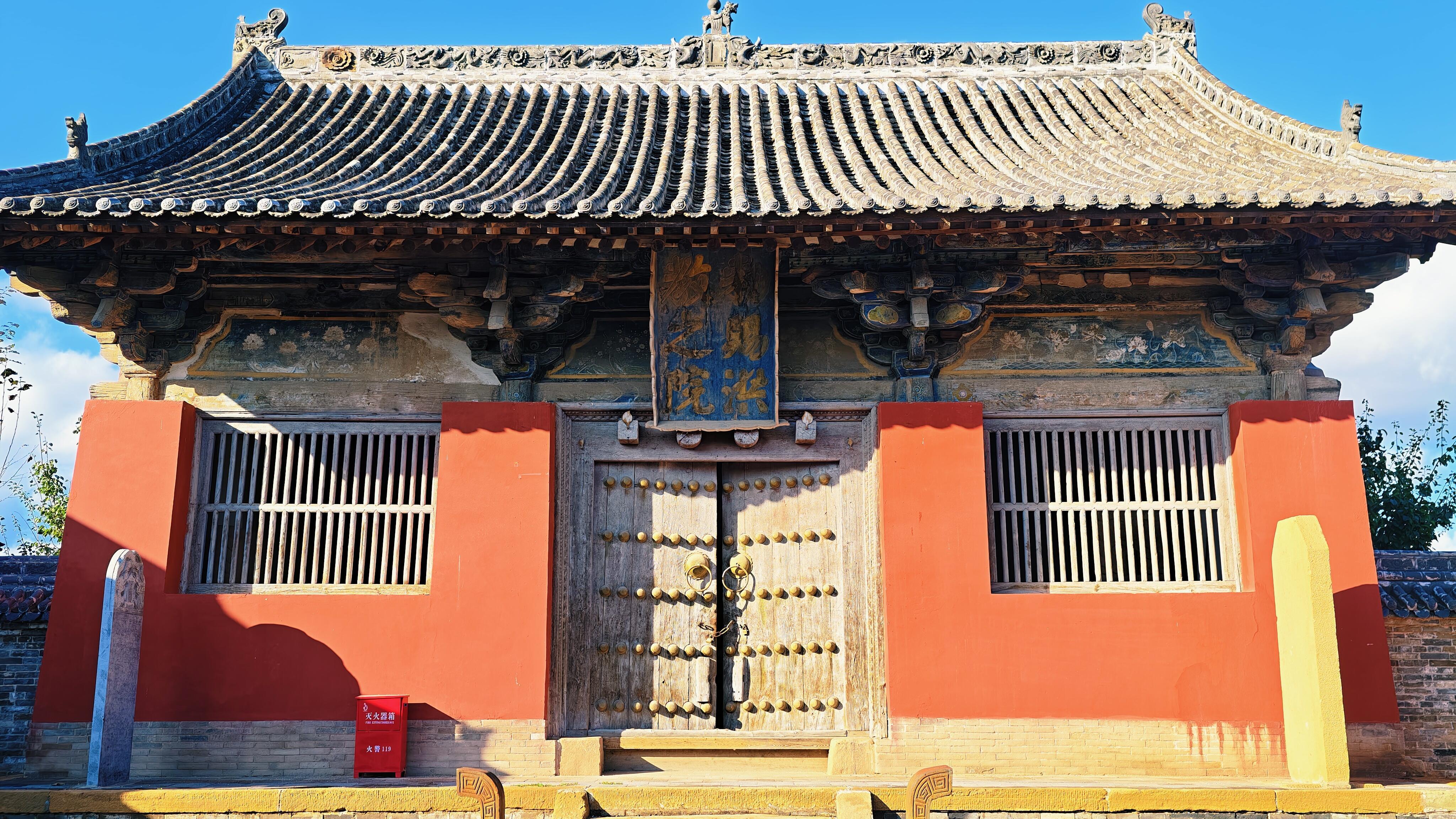 乡野小庙藏山西第一！南涅水洪教院木匾比应县木塔早26年