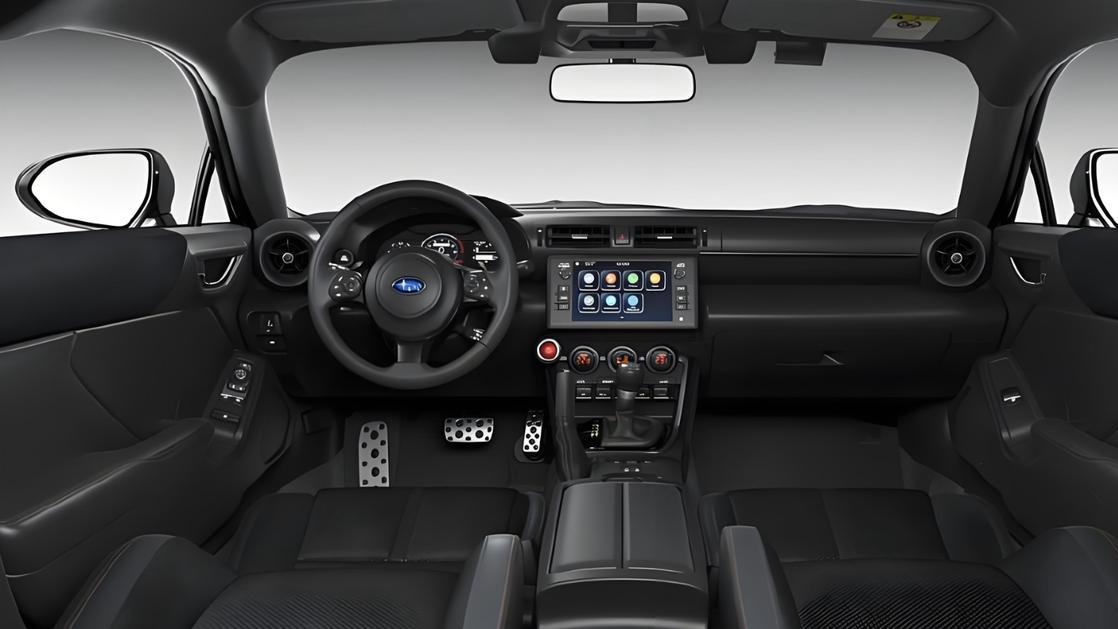 斯巴鲁的小钢炮，经典蓝色涂装，两厢车身+运动套件，配纯电四驱