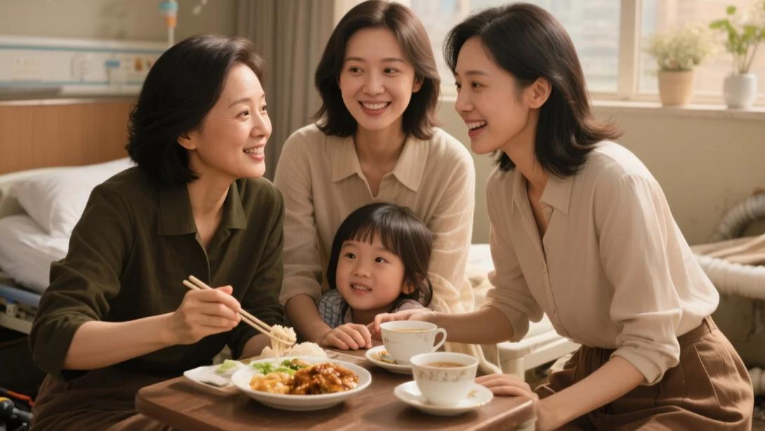 我真没想到跌入谷底那天，她俩砸锅卖铁，说天塌下来她们扛！