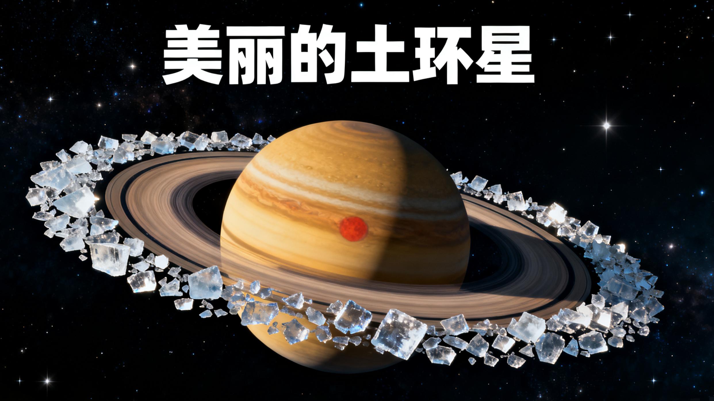 美丽的土星环，太阳系里的“钻石项圈”，藏着哪些未解之谜