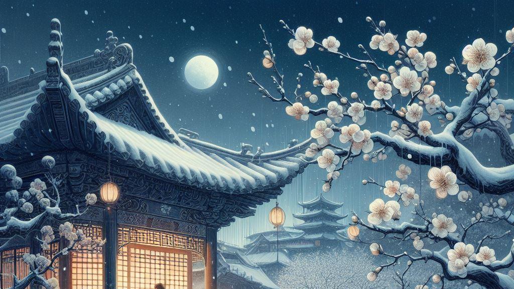 七绝•冬寒幽韵