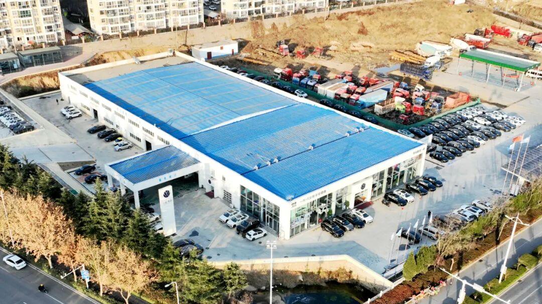 西海岸新区一老旧厂区再焕生机