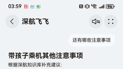 带娃坐飞机要啥证件？深航飞飞Agent给的清单太实用了