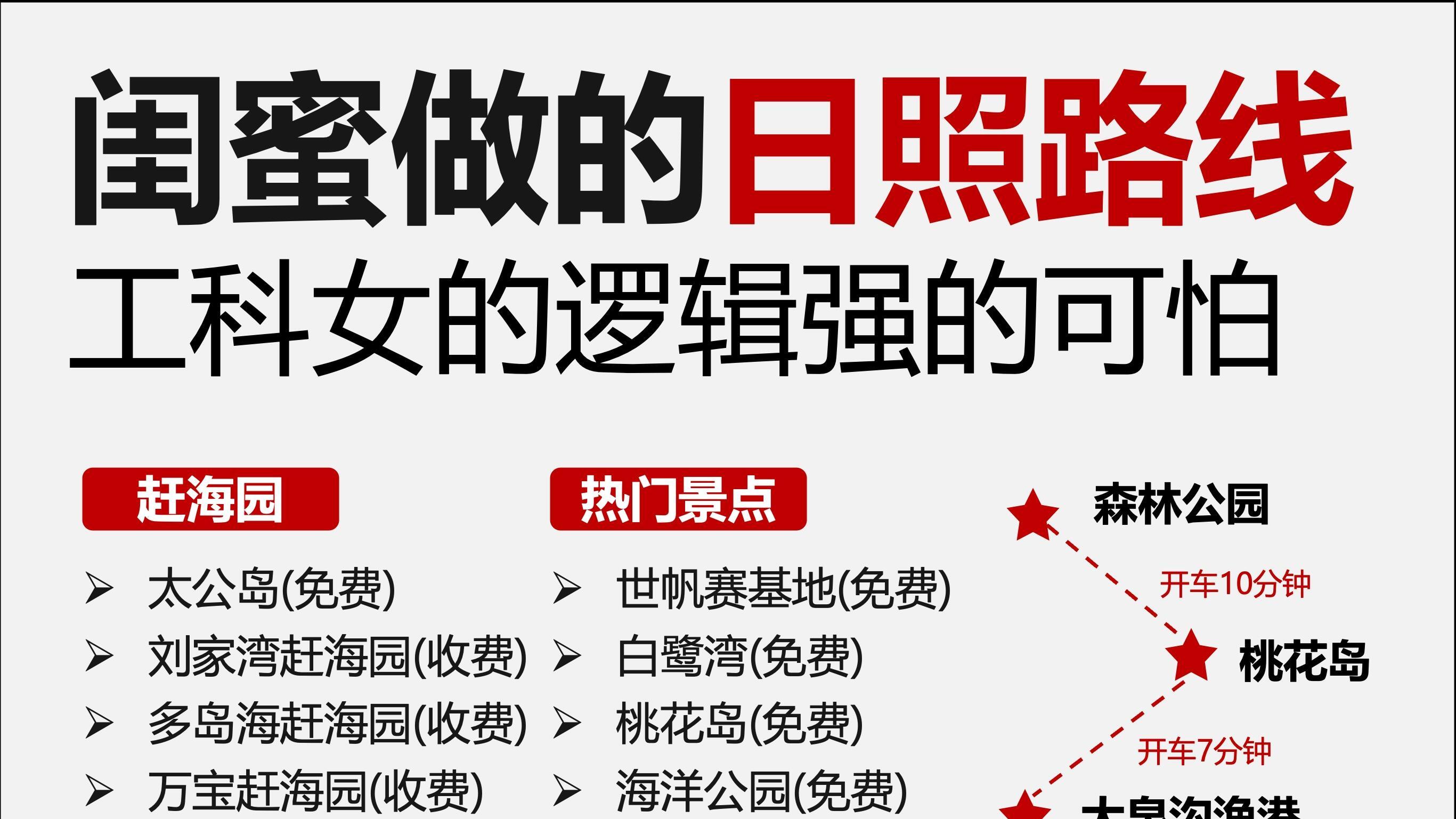 12月日照旅游，女大私藏游玩路线