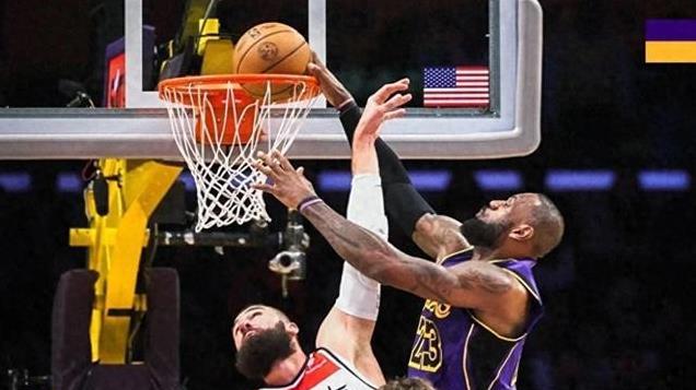 隔扣之王！詹姆斯隔扣瓦兰，布朗尼表情亮了！乔治头皮发麻！