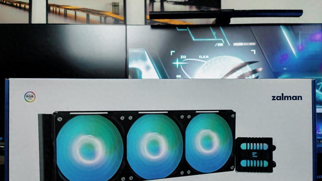 zalman思民ALPHA2 SE A36水冷散热器杀疯了，400元内无敌手