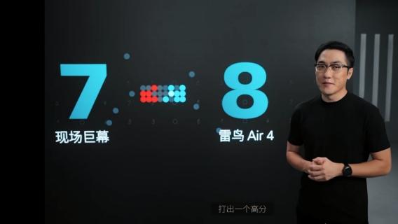 王自如首测雷鸟 Air 4，画质领先万元级专业屏