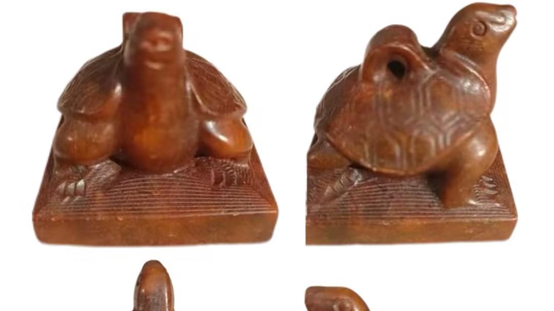 2181-汉代龟钮玉印：方寸玉间的权力图腾与古印收藏顶流