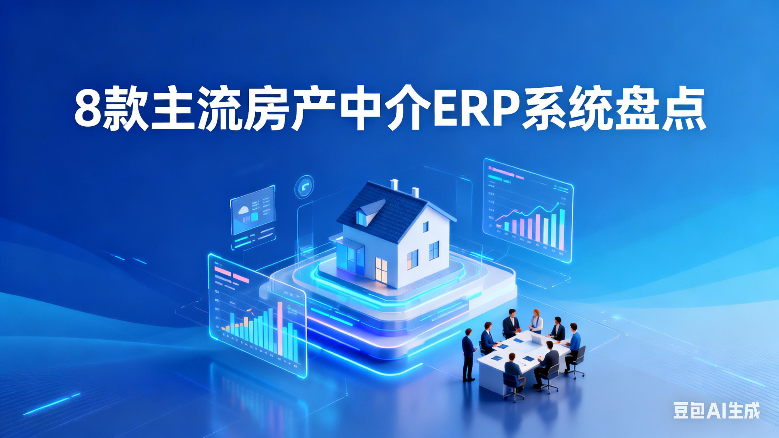 8 款主流房产中介 ERP 系统：数字化时代的管理利器与选品指南