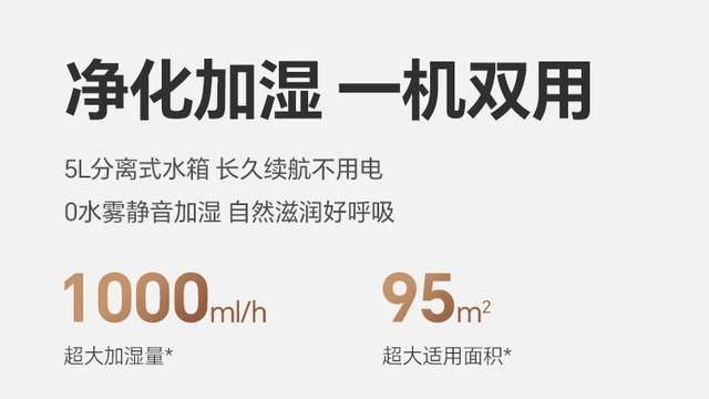 新颐小白3.0：“净化+加湿”双解神器