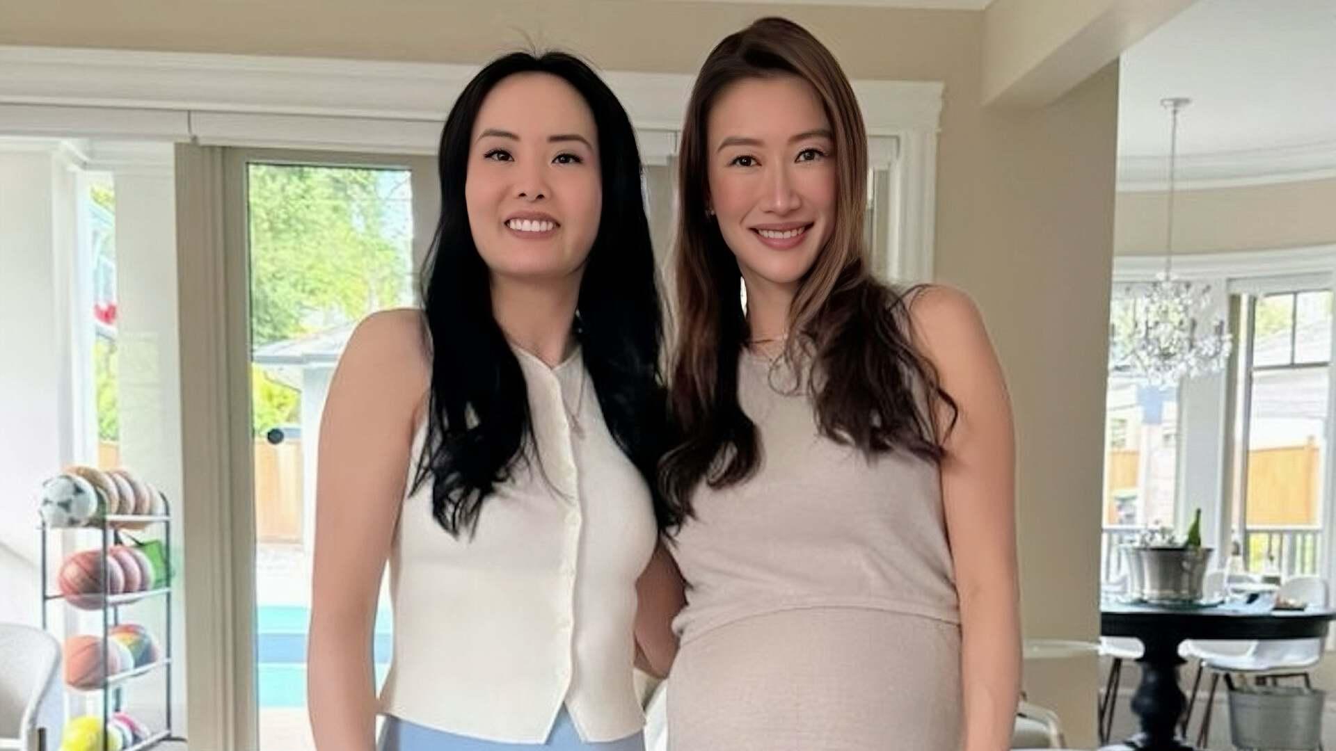 恭喜！香港知名女星临盆在即，疑与小7岁男友低调结婚