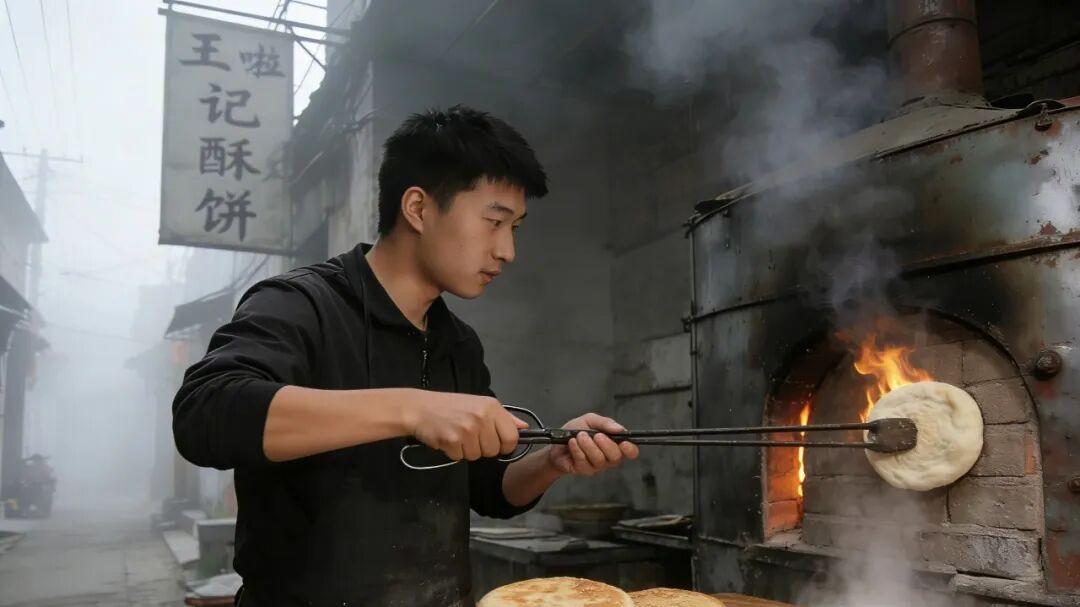 皖北县城非遗烧饼：三代人守一口粗粝鲜香，把日子揉得又暖又扎实