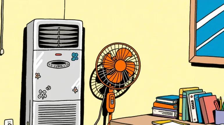 睡觉时到底该开空调还是开风扇？最近，吵上热搜了！