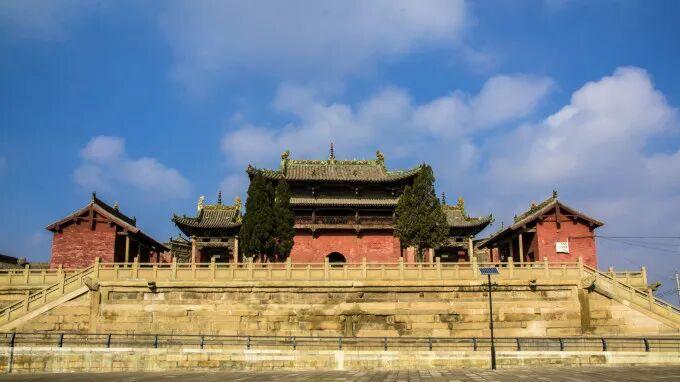 中国现存唯一的汉唐高台式建筑！