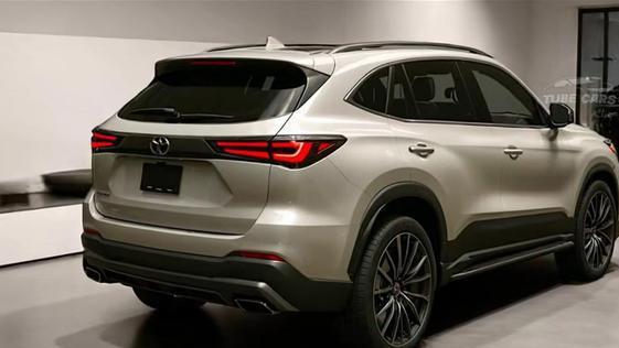 丰田全新SUV曝光，全新外观大气又运动，搭凯美瑞同款混合动力