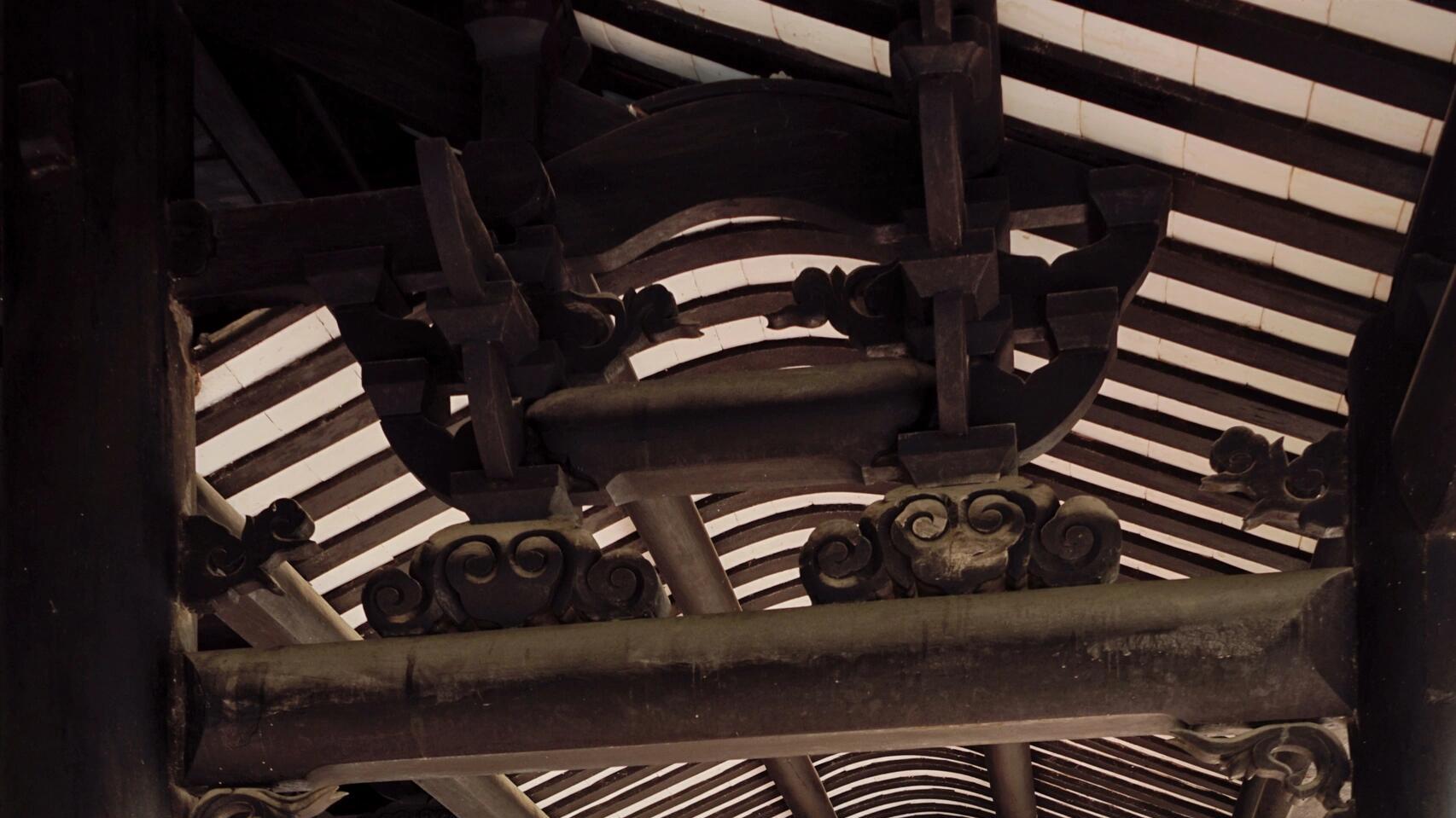 经略台上藏玄机，四根立柱悬半空，明代神作逆天