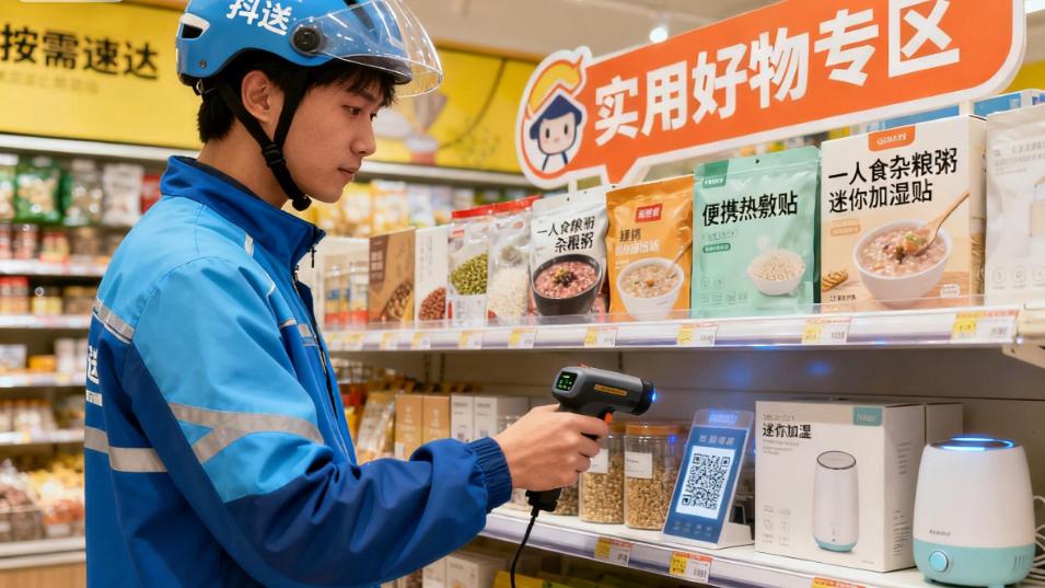 反向消费热潮下，抖送 “实用型即时配送” 崛起，解锁新增长