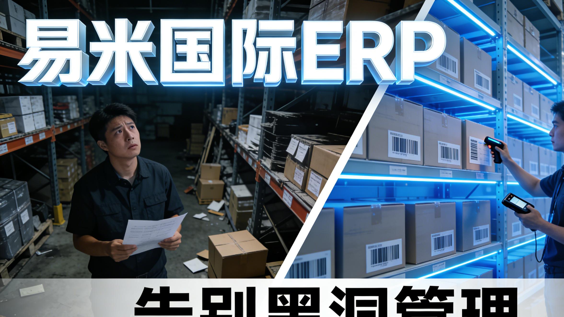 仓库管理像“黑洞”？易米国际ERP结合条码PDA实现数字化革命