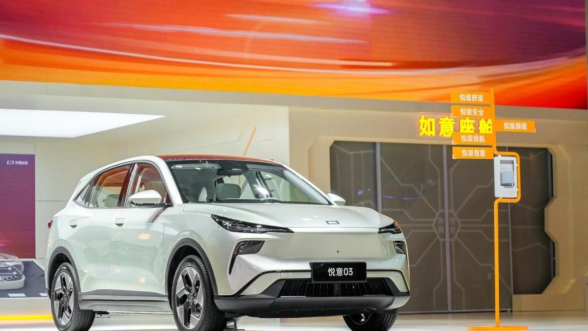 7万级纯电SUV卷王 悦意03家用就得“大大大”
