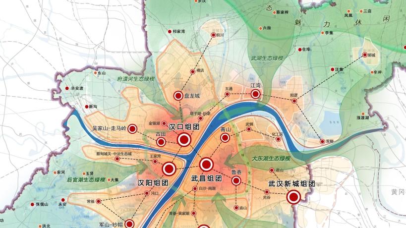 不是主城区也不是国开区，江夏汤逊湖组团凭什么和武汉新城并列？