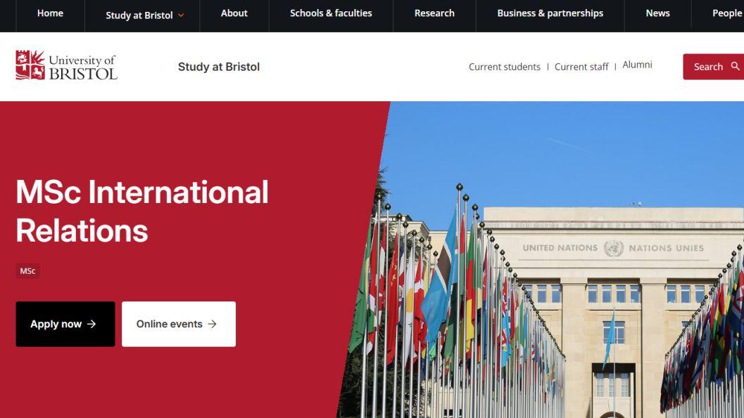 恭喜西浦学生斩获布里斯托大学国际关系硕士offer