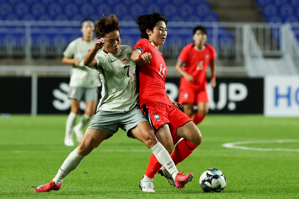 东亚杯 - 姚伟传射邵子钦破门 中国女足 2-2 遭韩国绝平！