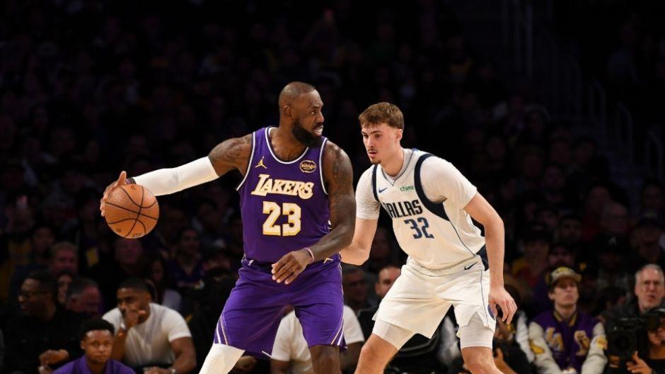 湖人129-119力克独行侠 里夫斯38分，东契奇35分，双星闪耀率队豪取6连胜