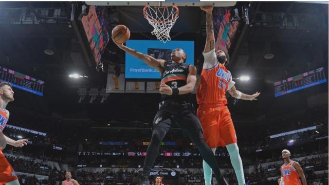 马刺再胜2025年NBA杯半决赛对手雷霆，其"克制优势"都有哪些？